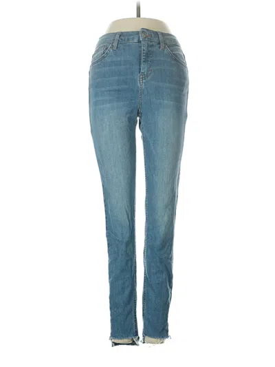 Pre-owned Topshop Jeans In Blue