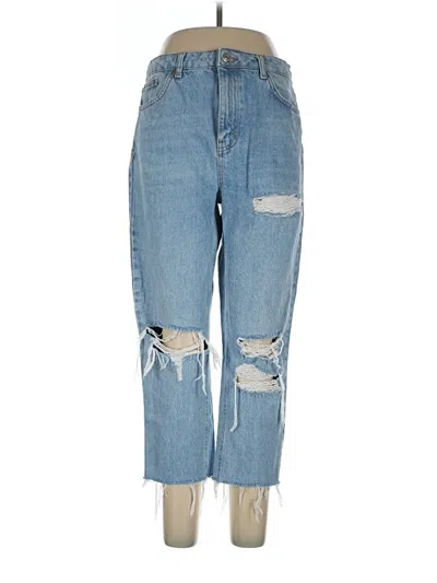 Pre-owned Topshop Jeans In Blue