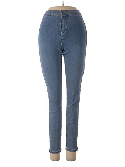 Pre-owned Topshop Jeans In Blue