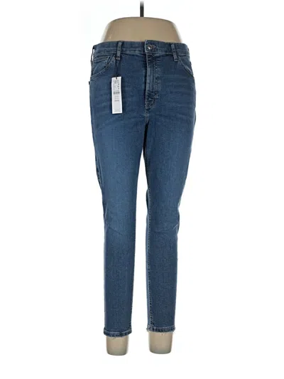 Pre-owned Topshop Jeans In Blue