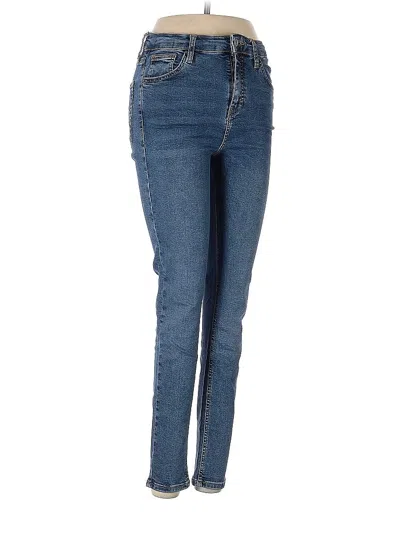Pre-owned Topshop Jeans In Blue