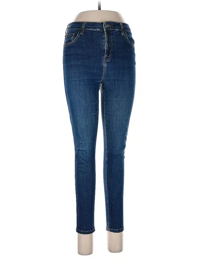 Pre-owned Topshop Jeans In Blue