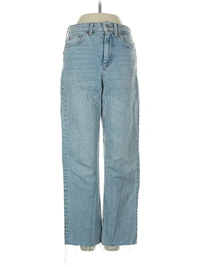 Pre-owned Topshop Jeans In Blue