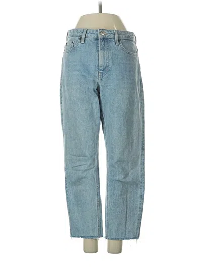Pre-owned Topshop Jeans In Blue