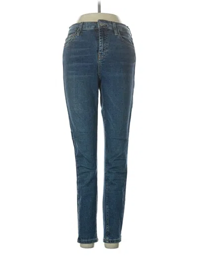 Pre-owned Topshop Jeans In Blue