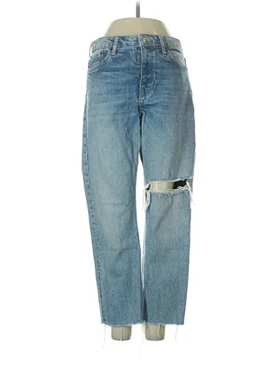 Pre-owned Topshop Jeans In Blue