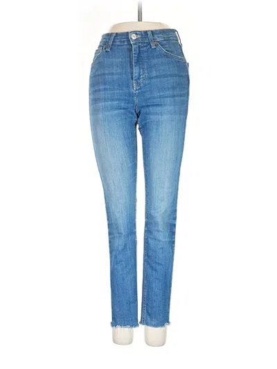 Pre-owned Topshop Jeans In Blue