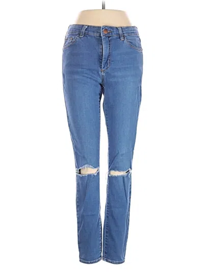 Pre-owned Topshop Jeans In Blue