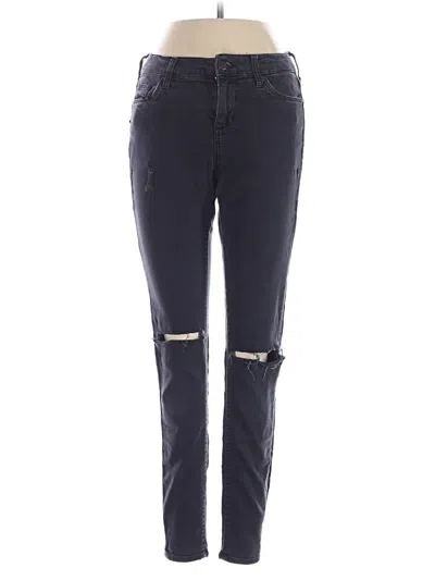 Pre-owned Topshop Jeans In Blue