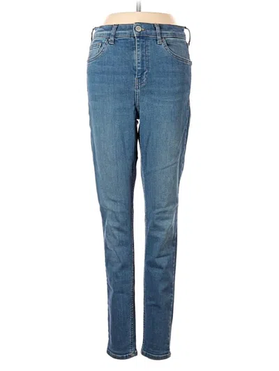 Pre-owned Topshop Jeans In Blue