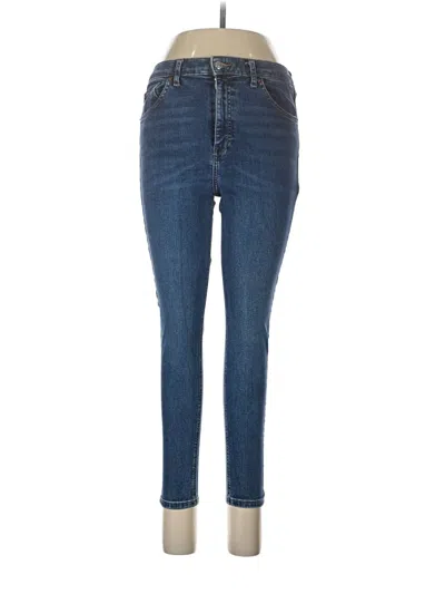 Pre-owned Topshop Jeans In Blue