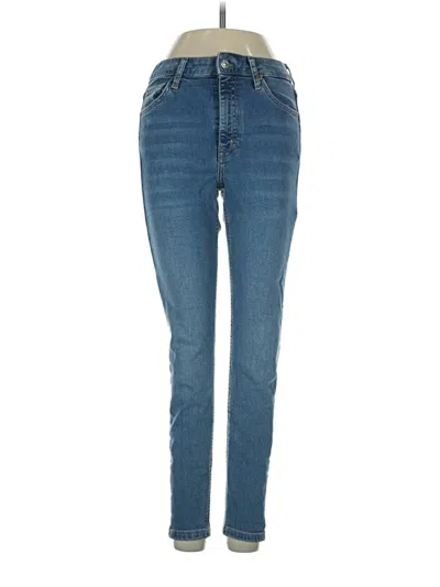 Pre-owned Topshop Jeans In Blue