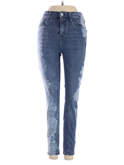 Pre-owned Topshop Jeans In Blue