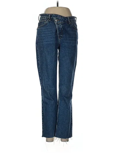 Pre-owned Topshop Jeans In Blue