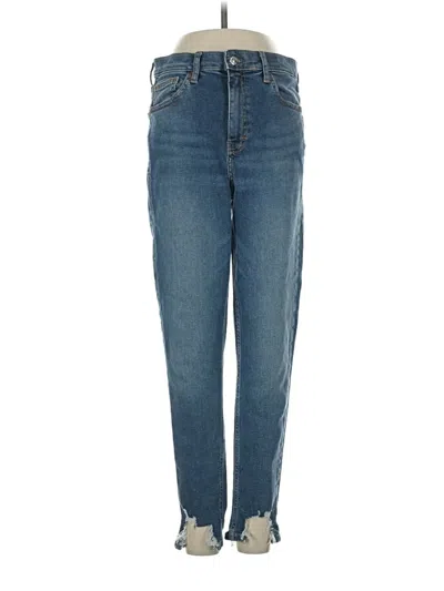 Pre-owned Topshop Jeans In Blue
