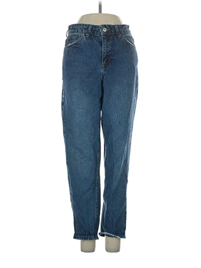 Pre-owned Topshop Jeans In Blue