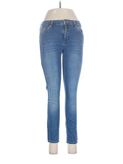 Pre-owned Topshop Jeans In Blue