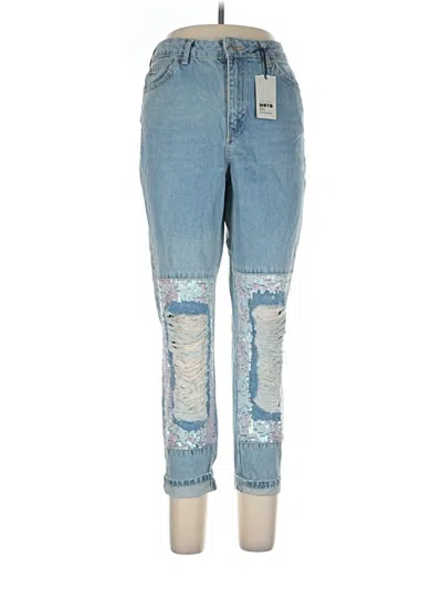 Topshop Jeans In Blue
