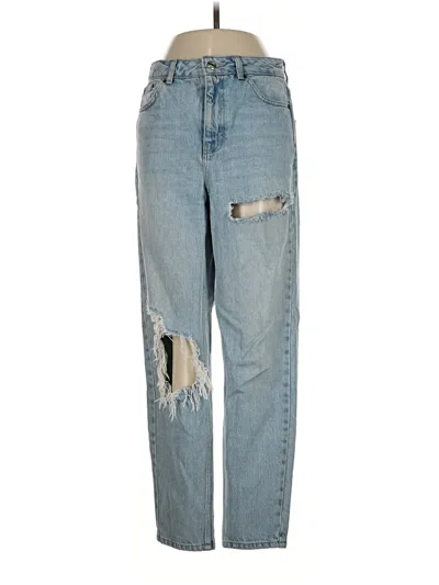 Pre-owned Topshop Jeans In Blue