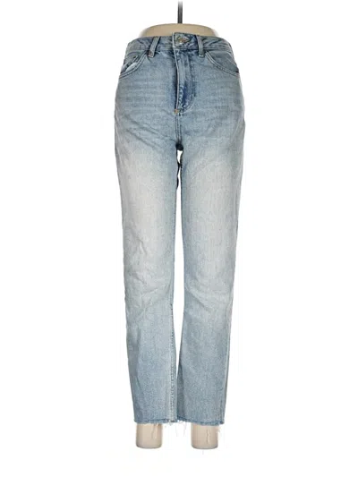Pre-owned Topshop Jeans In Blue