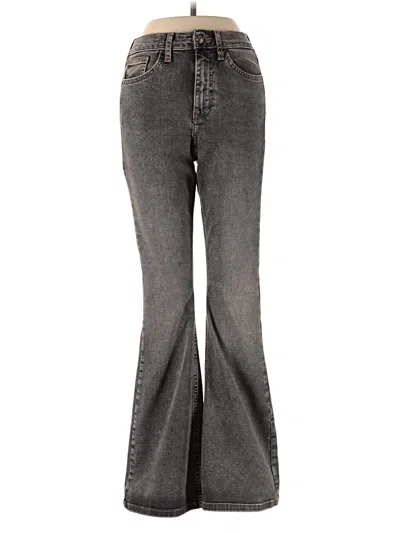 Pre-owned Topshop Jeans In Gray