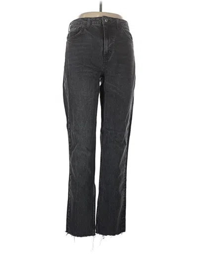 Pre-owned Topshop Jeans In Gray