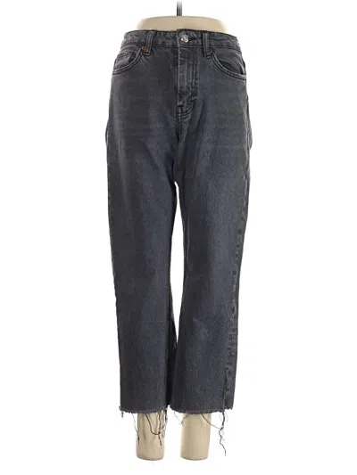Pre-owned Topshop Jeans In Gray