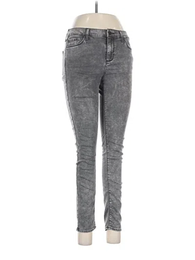Pre-owned Topshop Jeans In Gray