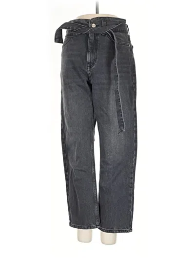 Pre-owned Topshop Jeans In Gray