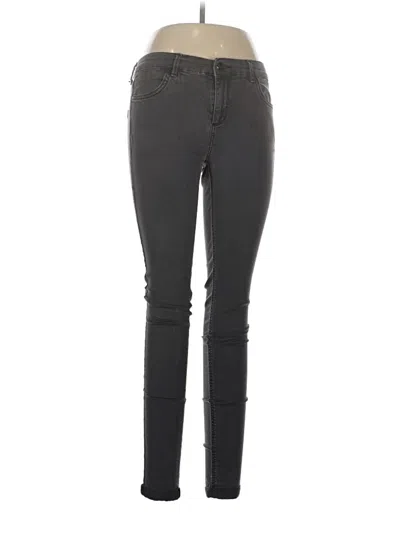 Pre-owned Topshop Jeans In Gray