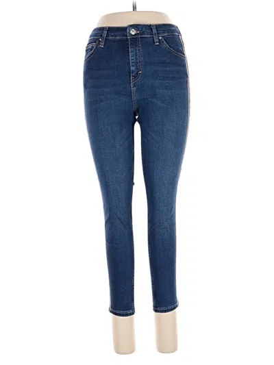 Pre-owned Topshop Jeans In Ivory