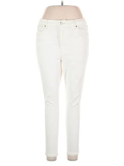 Pre-owned Topshop Jeans In White