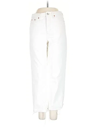 Pre-owned Topshop Jeans In White