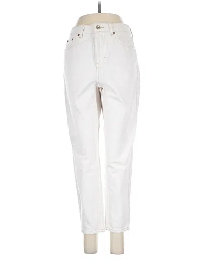 Pre-owned Topshop Jeans In White