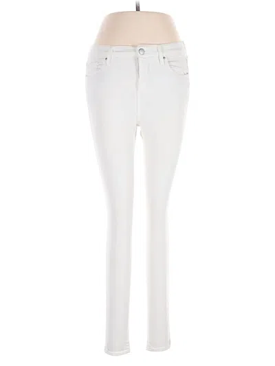 Pre-owned Topshop Jeans In White