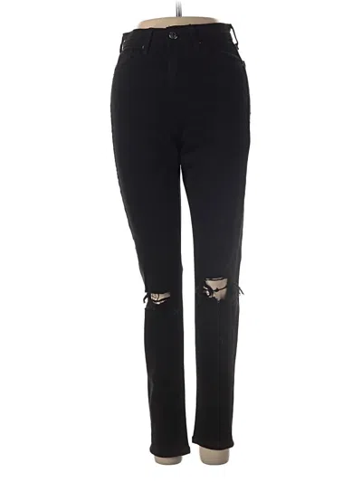 Pre-owned Topshop Jeggings In Black