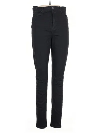 Pre-owned Topshop Jeggings In Black