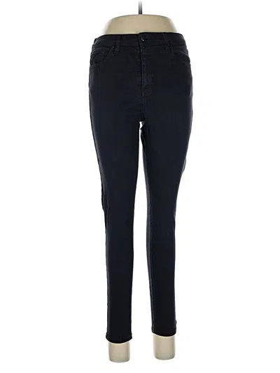 Pre-owned Topshop Jeggings In Black