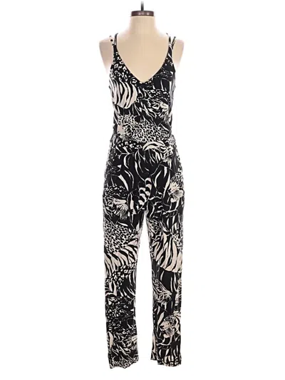 Pre-owned Topshop Jumpsuit In Black