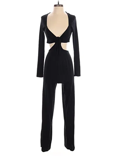 Pre-owned Topshop Jumpsuit In Black