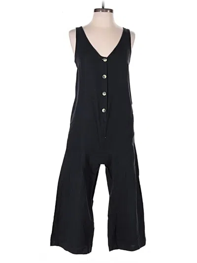 Pre-owned Topshop Jumpsuit In Black