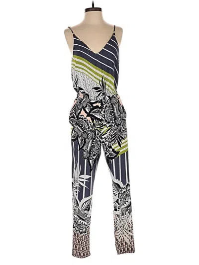 Pre-owned Topshop Jumpsuit In Blue