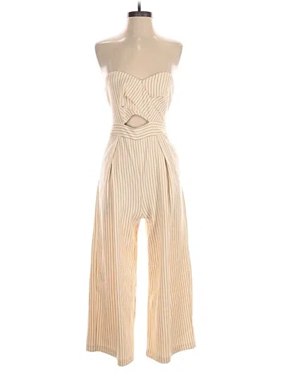 Pre-owned Topshop Jumpsuit In Brown