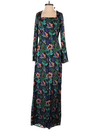 Pre-owned Topshop Jumpsuit In Green