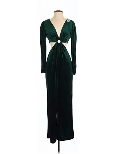 Topshop Jumpsuit In Green