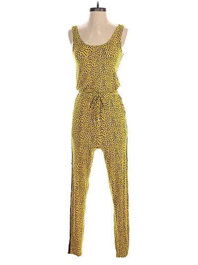Pre-owned Topshop Jumpsuit In Yellow