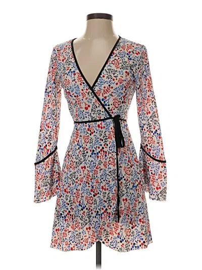 Pre-owned Topshop Kimono In Blue