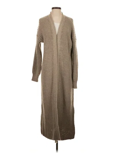 Pre-owned Topshop Kimono In Tan