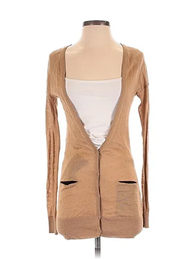 Pre-owned Topshop Kimono In Tan