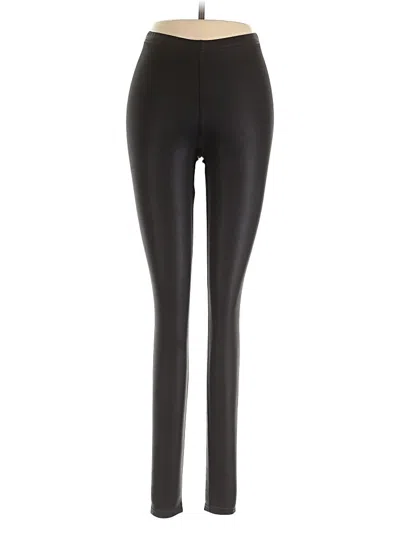 Pre-owned Topshop Leggings In Black
